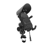 Supporto per manubrio della moto per telefono con ricarica wireless da 15 W