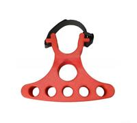 Supporto per manubrio di riparazione bici con montaggio regolabile per attività di manutenzione come cavo del freno e regolazioni del cambio (rosso)