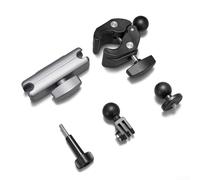 Supporto per manubrio girevole a 360 gradi per Insta360 ONE RS/X3/RSP, per Dji Action 4/3/2/1, Hero 9 attraverso 13, adatto per tubi da 20 mm a 50 mm (A)