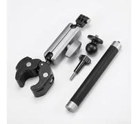 Supporto per manubrio girevole a 360 gradi per Insta360 ONE RS/X3/RSP, per Dji Action 4/3/2/1, Hero 9 attraverso 13, adatto per tubi da 20 mm a 50 mm (B)