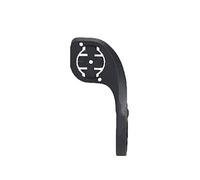 Supporto per manubrio integrato per computer MTB, adatto per Garmin Edge (tipo 200, 500, 510, 800, 810 e 1000), Bryton GPS e Computer Mount Series, nero opaco/lucido (opaco 1)