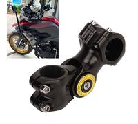 Supporto per Manubrio per Bici da Moto, Staffa per Fotocamera Sportiva in Lega di Alluminio, Supporto per Monopiede con Angolo Regolabile per Bastone Selfie Invisibile