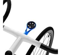 Supporto per manubrio per bici da strada per Garmin Edge Explore, supporto GPS per bicicletta leggero in lega di alluminio, torcia elettrica e action camera, compatibile con Bryton, Wahoo e CATEYE Blu