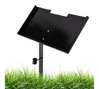Supporto per marcatore di grave - Supporto per marcatore grave regolabile, supporto per il cimitero | Base di monumento per cimitero robusta, supporto per display in pietra tomba