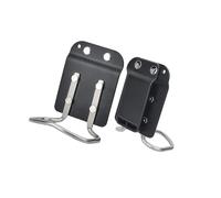 Supporto per martello in acciaio con clip di bloccaggio per cinture di copertura fissa strumenti da 453,6-907,2 g e impugnatura adatta ai guanti in metallo porta martelli clip da cintura