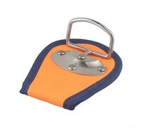 Supporto per martello per cintura degli attrezzi, gancio fisso a inserimento rapido, compatibile con martello da carpentiere per mazza, panno Oxford, 125 x 100 mm (arancione)