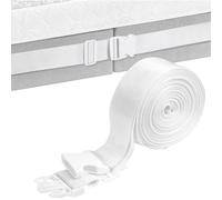 Supporto per materasso, ponte matrimoniale, collega due materassi a una grande superficie di riposo, regolabile variabile, raccordo per materassi, cuneo, ponte dell'amore, fino a 200 cm x 200 cm