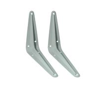 Supporto Per Mensola Bianco London 12 Paia 4 Pollici X 5 Pollici 100mm X 125mm