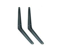Supporto Per Mensola Grigio 12 Pollici X 10 Pollici 300Mm X 250Mm 100 Paia