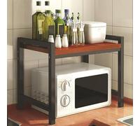 Supporto per mensola per microonde, ripiani per piano di lavoro della cucina, supporto per stampante desktop per casa e ufficio, fornisce spazio di archiviazione, adatto per diverse attrezzature