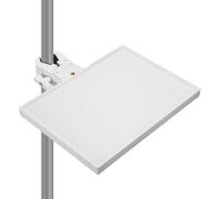 Supporto per microfono a doppio scopo, ripiano per mixer controller, bordi antiscivolo, leggero, durevole, accessorio per supporto per pickup studio