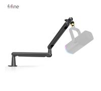 Supporto per microfono con braccio a basso profilo regolabile FIFINE con gestione dei cavi/supporto da tavolo, braccio di sospensione per K688 amplificgame AM8-BM88