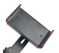 Supporto per microfono con doppio supporto per telefono e morsetto per tablet, adattatore da 6,35 mm per streaming in diretta, visualizzazione di testi e integrazione di app (supporto per telefono+