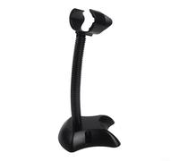 Supporto per microfono con regolazione multidirezionale, bordo antiurto per rullante, grancassa, studio e palco (A)