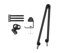 Supporto per microfono da desktop, braccio per microfono - Riunioni braccio girevole | Microfono Mouse per mouse mouse per registrazioni, cantare, incontri