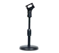 Supporto per microfono da tavolo Staffa supporto stabile per supporto per microfono con regolazione flessibile per musicisti e podcaster Supporto per microfono resistente