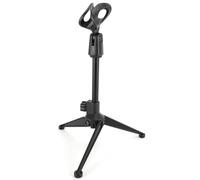 Supporto Per Microfono Desktop Piegabile Portatile In Lega Di Zinco Regolabile Con Clip Ideale Per Trasmissione Online Chatting Cantando Riunioni Vivo