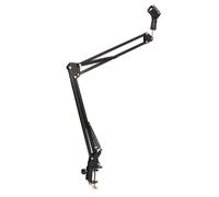 Supporto per Microfono in Alluminio NB35 con Supporto Antivibrante, Adattatore da 3/8 pollici a 5/8 pollici, Nero