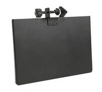 Supporto per microfono Morsetto Scaffale Utility Metallo Morsetto Rack Vassoio Supporto Microfono Stand Mensola per Telefono Mobile Staffa di trasmissione dal vivo Accessorio per apparecchiature
