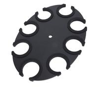 Supporto per Microfono Multiplo, Supporto per Microfono Dinamico Cablato e Wireless Portatile per Supporto Fino a 8 Microfoni, con Adattatore Filettato da 3/8''-16'' per