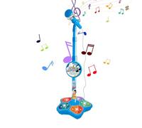 Supporto per microfono per bambini - Supporto per microfono regolabile, giocattolo canto in altezza regolabile | Macchina per Karaoke ABS per bambini | Set di giochi per bambini per grandi robusti e