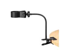 Supporto per microfono regolabile con morsetto a collo d'oca per apparecchiature musicali e accessori per trasmissioni dal vivo