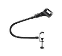 Supporto per microfono, supporto per microfono da tavolo flessibile da 13 pollici, scrivania resistente per spesso con morsetto da tavolo Braccio per compatto regolabile per bambi