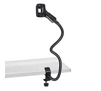 Supporto per microfono Supporto per morsetto da scrivania con collo di cigno flessibile Attrezzatura di Registrazione del braccio del microfono per conferenze riunioni podcast