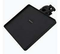 Supporto per microfono, supporto regolabile con clip da scrivania, vassoio universale per microfono, 21 x 16,5 cm, per palco, spartiti, trasmissioni dal vivo, registrazione. (Supporto non incluso)