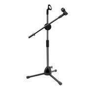 Supporto Per Microfono Treppiede for microfono da pavimento Altalena Supporto for in metallo retrattile Performance sul palco Staffa dal vivo for tavolo