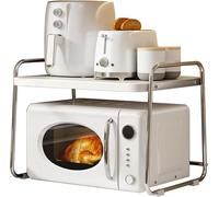 Supporto per microonde, scaffale multifunzione da cucina per bar, soluzione salvaspazio per la casa