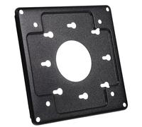 Supporto per Mini PC Dietro Monitor, Acciaio Laminato, Standard Universale | Montaggio Posteriore per Schermo e Host, Design Moderno, Sostegno Stabile, Soluzione Salvaspazio, Nero