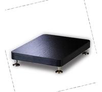 Supporto per Mobile Stereo multimediale Nero - Rack AV da Pavimento a 1 Livello per Amplificatore e Altoparlanti Bluetooth, ripiano Audio/Video in Legno, Perfetto per l'installazione in Home