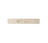 Supporto per mobile TV da 220 cm, console in legno bianco per uso domestico, hub moderno per l'intrattenimento, mobile minimalista adatto per hotel e corridoi centro di intrattenimento Mobile TV