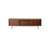 Supporto per mobile TV Mobiletto Porta TV In Legno Massello Retrò Nordico For Il Soggiorno, Mobiletto Portaoggetti Da Pavimento Gabinetto Televisivo del Centro di Intrattenimento(B:210CM*45CM*39CM)