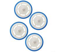 Supporto per mocio compatibile con ECOVACS per DEEBOT per MINI, fissaggio rapido senza attrezzi, presa sicura per panni in microfibra, accessori per aspirapolvere robot (4 pezzi)