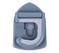 Supporto per mocio senza cuciture, senza cuciture, senza unghie, gancio per mocio a parete, spazzola per mocio, supporto per ombrello, grigio di alta qualità, design professionale