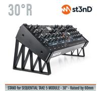 SUPPORTO per MODULO DESKTOP SEQUENTIAL TAKE-5 / OBERHEIM TEO-5 - 30° - Rialza...