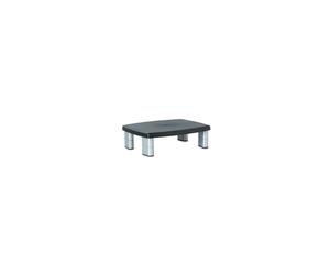 Supporto per monitor 3M ad altezza regolabile da 15 x 12 x 2 5/8 a 5 7/8 Nero/Argento MMMMS80B