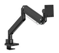 Supporto per monitor a doppio braccio Maclean MC-968 con molla a gas, 17-57", 27 kg, resistente, movimento completo, VESA Max 200 x 200
