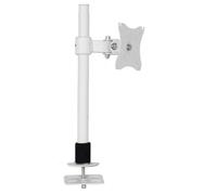 Supporto per monitor, braccio regolabile in altezza per schermi di computer piatti e curvi fino a 27 pollici, supporto per monitor compatibile con VESA 75x75 e 100x100 mm(#a,H40CM)