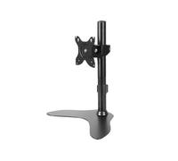 Supporto per Monitor da Scrivania da 14-27 Pollici, Base , Stabile, Altezza Regolabile, Monta Schermo con Staffa, Base di Stoccaggio per