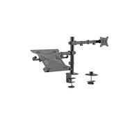 SUPPORTO PER MONITOR GEMBIRD MA-DA-03 - Materiale antiscivolo, regolabile in altezza