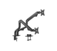 SUPPORTO PER MONITOR GEMBIRD MA-DA2-02 - Materiale antiscivolo, regolabile in altezza