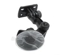 Supporto per monitor GPS per veicolo per doppia ventosa da 68 mm, supporto regolabile per parabrezza per display Dash Cam da 4,3-5 pollici, staffa di supporto per auto in ABS per morsetto a 4 fori