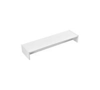 Supporto per monitor - HELLOSHOP26 - Alzata per schermo - Bianco - Capacità 10kg - Dimensioni 100x27x15cm