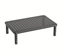 Supporto per monitor HUANUO Supporto per monitor regolabile in altezza con prese d'aria Supporto per laptop da scrivania Supporto per laptop Orga