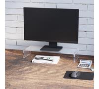 Supporto per Monitor in Acrilico, 53 x 19 x 9 cm, Trasparente
