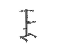 SUPPORTO PER MONITOR KIMEX 030-1142 da 15 " a 32 ", portata max 20 kg, VESA max 75x75, 100x100