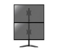 SUPPORTO PER MONITOR KIMEX Supporto da tavolo per 2 monitor PC da 17'' a 32'', verticale